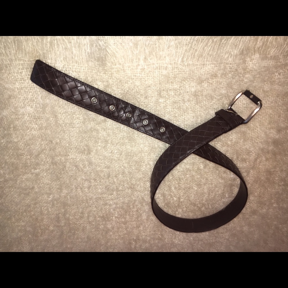 Mens Bottega Veneta belt fits up to 29”w